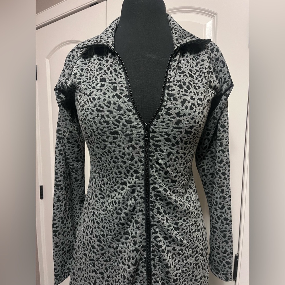 3 for $30 Leopard Print Zip-Up Jacket